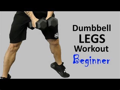 Maximize Your Home Fitness: Effective Leg Workouts Using Dumbbells